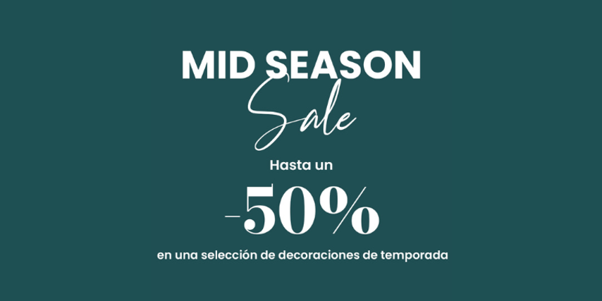 MID SEASON SALE Fins a un -50%
