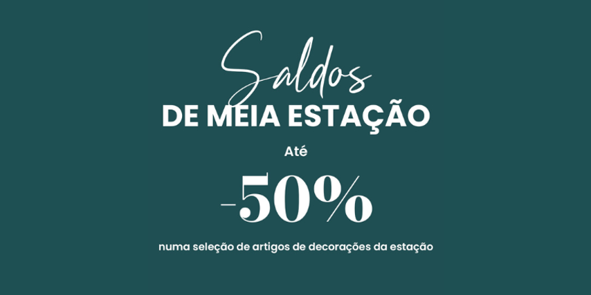 Saldos de Meia Estação: Até -50%