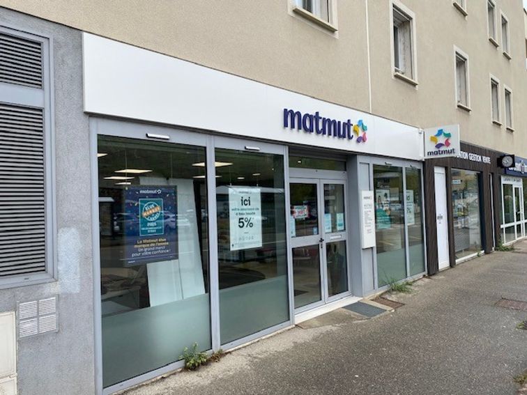 Devanture agence Matmut Annonay Avenue de la Gare