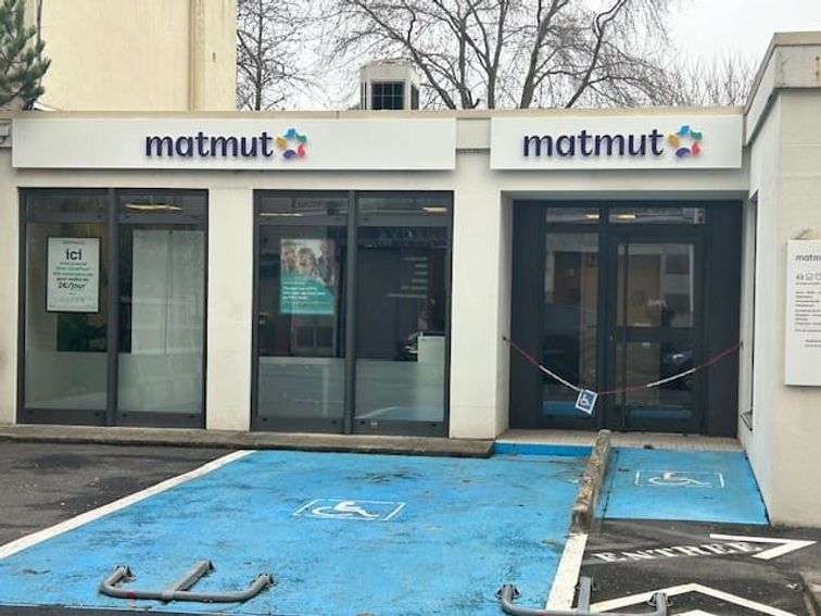 Devanture agence Matmut Groslay 71 Rue Du Général Leclerc