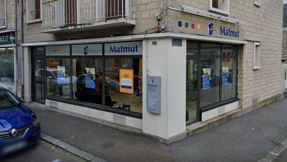 Devanture agence Matmut Les Andelys 7 Rue Pierre Corneille