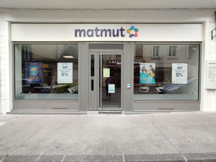 Devanture agence Matmut Les Andelys 7 Rue Pierre Corneille