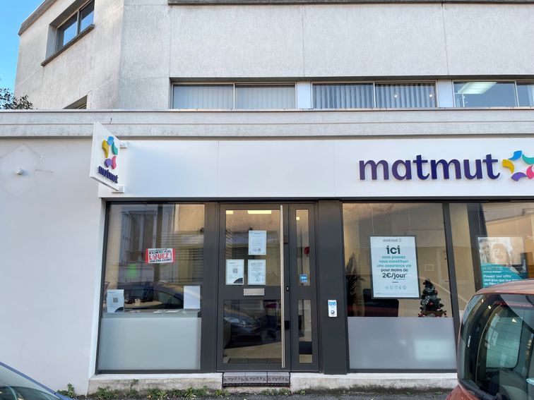 Devanture agence Matmut Saint-Maur-des-Fossés 1 Rue Léon Bocquet