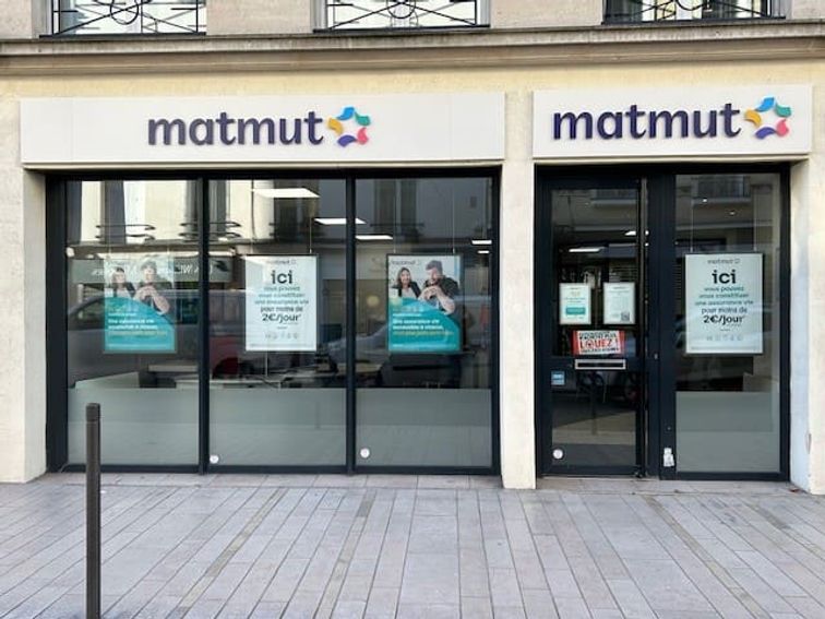 Devanture agence Matmut Vincennes 3 Ter Rue de Montreuil