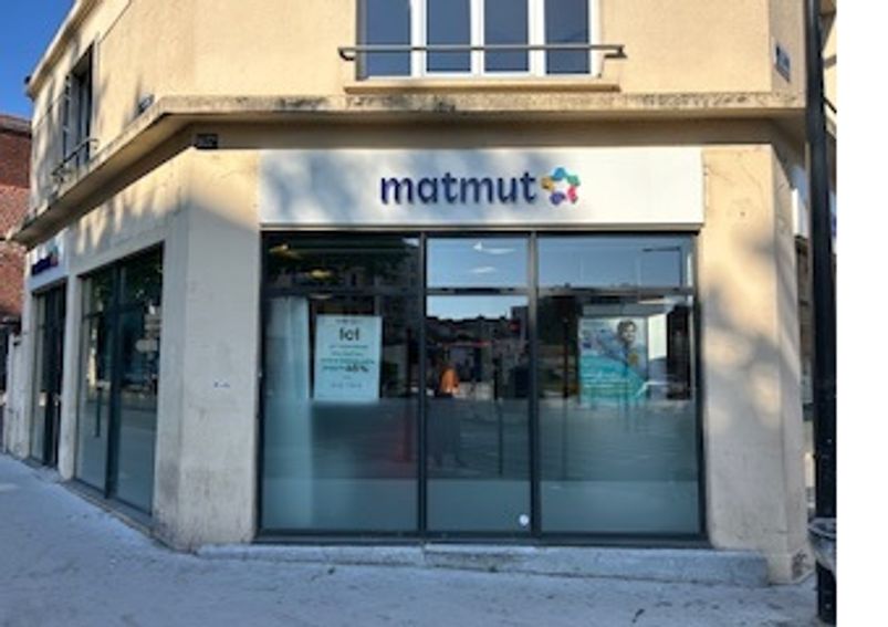 Devanture agence Matmut Aubervilliers 165 Bis Avenue Victor Hugo