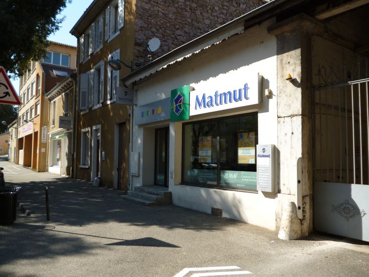 Devanture agence Matmut Tournon-sur-Rhône 15 Avenue Maréchal Foch