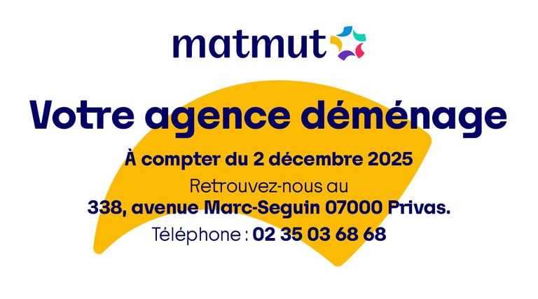 Votre agence déménage !