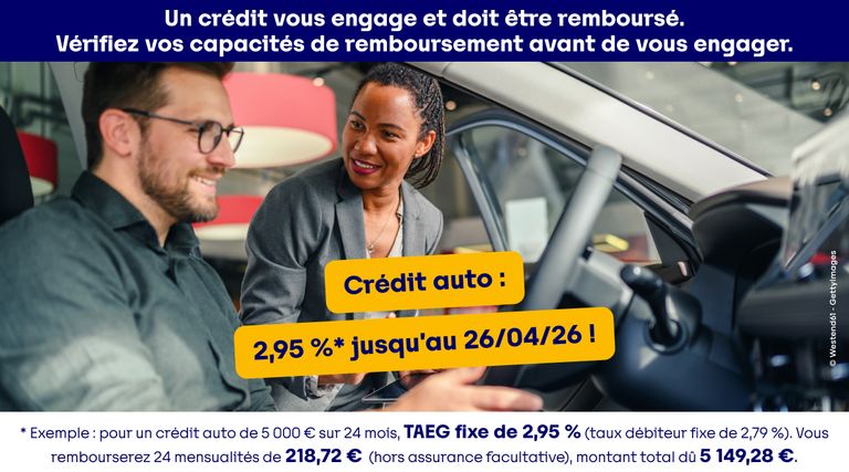 Taux promo sur le Crédit Matmut