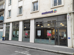 Devanture agence Matmut Tours 15 Rue des Déportés