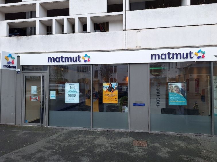 Devanture agence Matmut Bayonne 20 Boulevard Alsace Lorraine