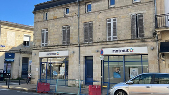 Devanture agence Matmut Bordeaux 32 Cours Portal