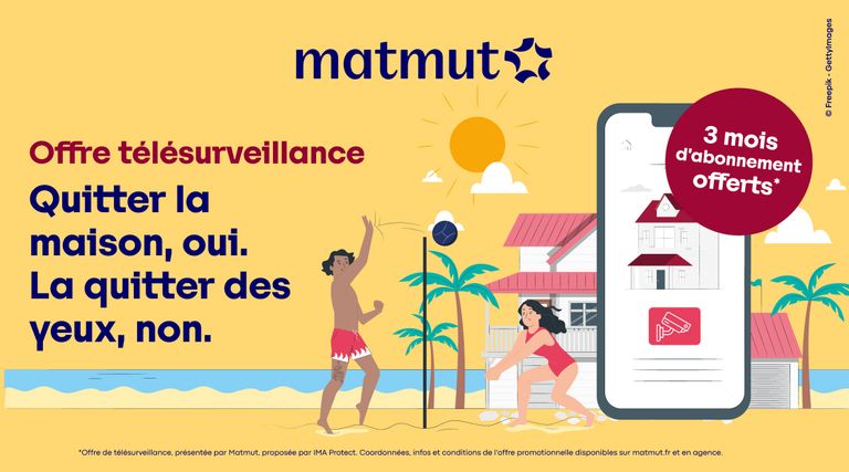 Offre télésurveillance : 3 mois offerts !*