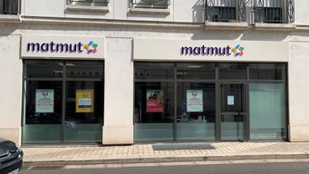 Devanture agence Matmut Dreux 57 Grande Rue Maurice Viollette