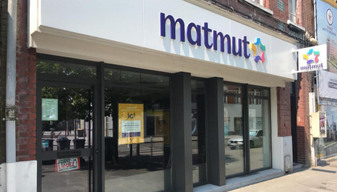 Devanture agence Matmut Armentières 3 Rue de Dunkerque