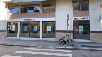 Devanture agence Matmut Strasbourg 1/3 Rue Saint-Aloise