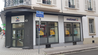 Devanture agence Matmut Strasbourg 43 Rue Faubourg de Pierre
