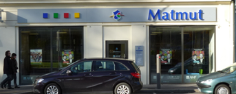 Devanture agence Matmut Charleville-Mézières 4 Avenue Georges Corneau