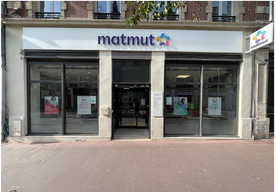 Devanture agence Matmut Rouen 53 Rue Jeanne d'Arc