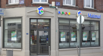Devanture agence Matmut Lille 215 Bis Avenue de Dunkerque