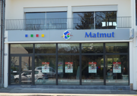 Devanture agence Matmut Amiens 542 Avenue du 14 Juillet 1789