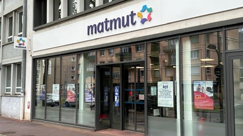 Devanture agence Matmut Rouen 36 Avenue de Bretagne