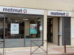Devanture agence Matmut Mazamet 26 Rue Edouard Barbey