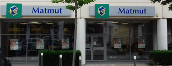 Devanture agence Matmut Colomiers 27 Allée du Roussillon