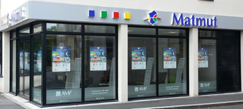 Devanture agence Matmut Lannion 20 Avenue du Général de Gaulle