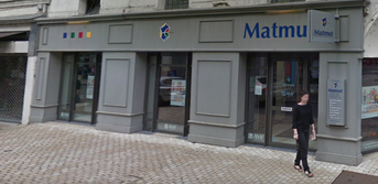 Devanture agence Matmut Saumur 4 Rue Beaurepaire