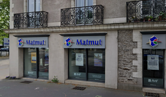 Devanture agence Matmut Nantes 1 Rue Félibien