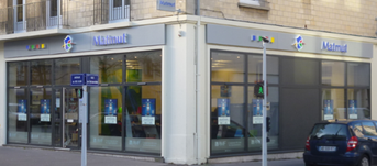 Devanture agence Matmut Caen 18 Avenue du 6 Juin