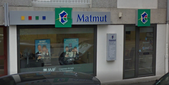 Devanture agence Matmut Pontivy 155 Rue Nationale