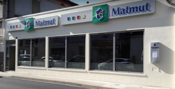 Devanture agence Matmut Moulins 11 Rue Mathieu de Dombasle