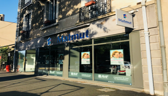 Devanture agence Matmut Riom 7 Boulevard de La République