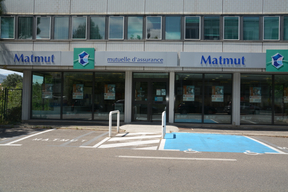 Devanture agence Matmut Marseille 62 rue Callelongue