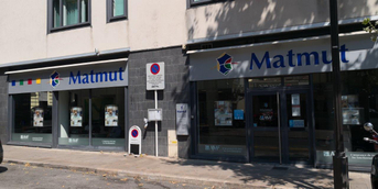 Devanture agence Matmut Cannes 48 Boulevard Carnot