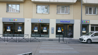 Devanture agence Matmut Cavaillon 69 Cours Sadi Carnot