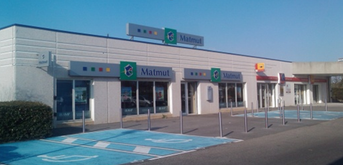 Devanture agence Matmut Alès 1143 Chemin des Dupines