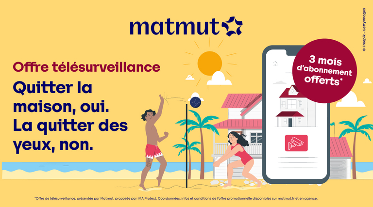 Offre télésurveillance : 3 mois offerts !*