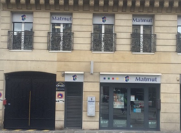 Devanture agence Matmut Paris 1 Rue de La Pépinière