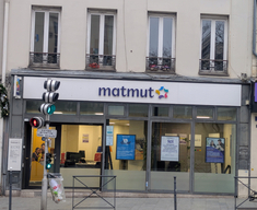 Devanture agence Matmut Les Lilas 121 Rue de Paris