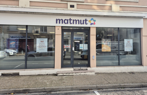 Devanture agence Matmut Poissy 6 Boulevard Devaux
