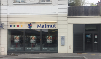 Devanture agence Matmut Coulommiers 11 Avenue de la République