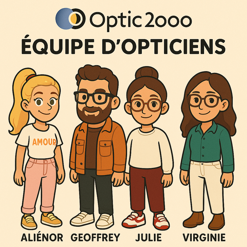 L'équipe d'Optic 2000 Bordeaux Caudéran