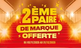 2ème paire de marque offerte