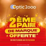 2 EME PAIRE DE MARQUE OFFERTE