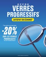 Profitez de notre offre verres progressifs 👀