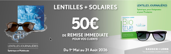 Opération Lentilles / Solaires 2026