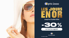C’est les jours en or chez Optic 2000 Bizanos ! 🕶️