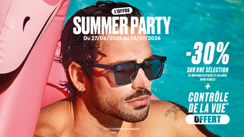 🌞🎉 La Summer Party est lancée chez Optic 2000 !